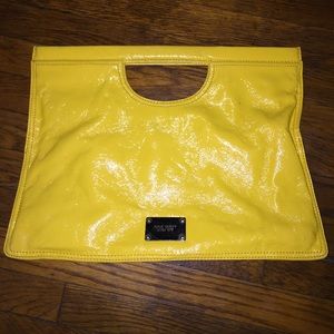 Yellow Nine West Clutch Great For Fall