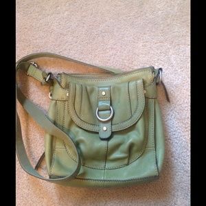 Green Fossil Crossbody