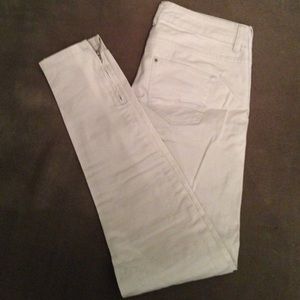 Zara light gray skinny jeans