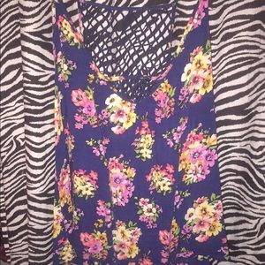 floral tank top