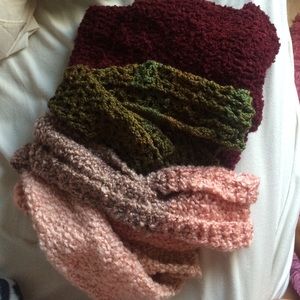 Knitted Scarf Bundle