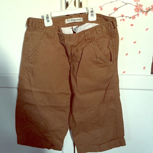 Brown Capri Pants