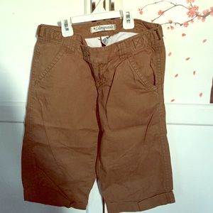 Brown Capri Pants