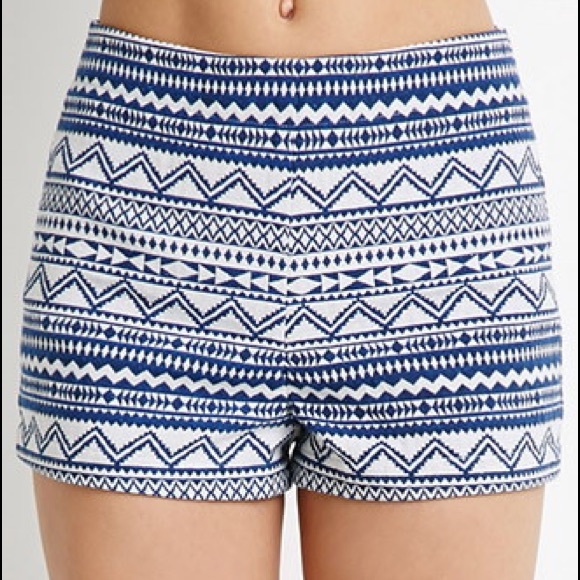 Forever 21 tribal print shorts - Picture 3 of 4
