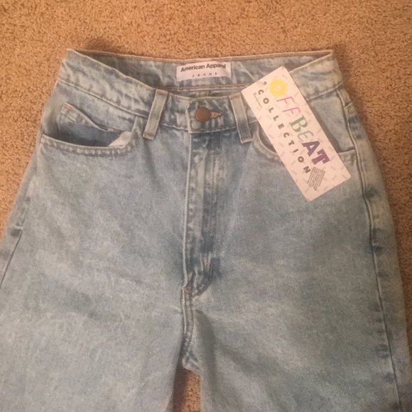 American Apparel High Waisted Jean