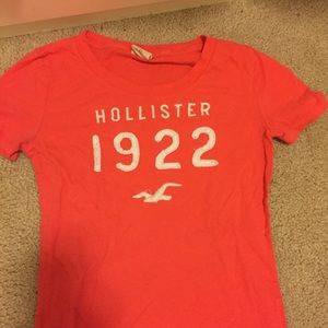 Coral Hollister Tee