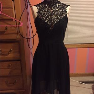 Lulus Black High Low dress