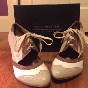 Never worn Francesca's Follection heels