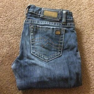 Slightly Distressed Miss Me Jeans