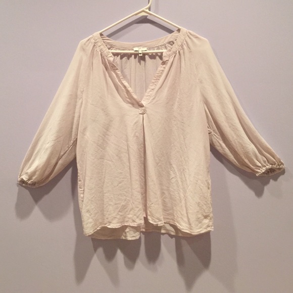 Light White Silk Blouse