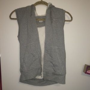 Nike fuzzy vest