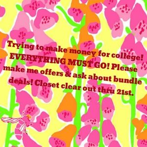 NEED MONEY FOR COLLEGE! Closet Clear Out!