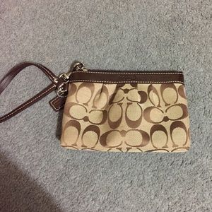 Coach wristlet