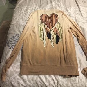 Wildfox ombré sweater