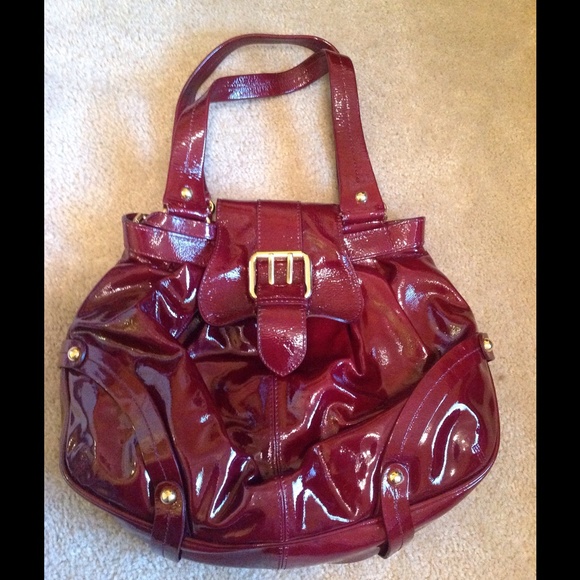 Red Patent Leather Dooney and Bourke