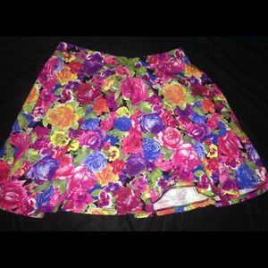 Floral skirt