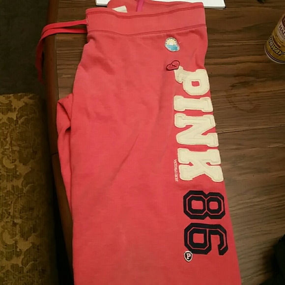 PINK cropped sweat