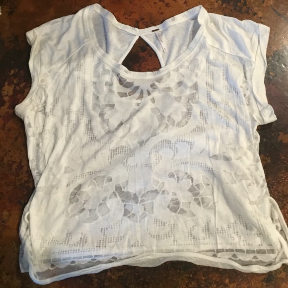 Free People Floral Shirt