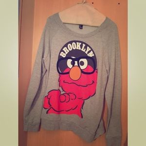 Oversized Forever21 Elmo Sweater