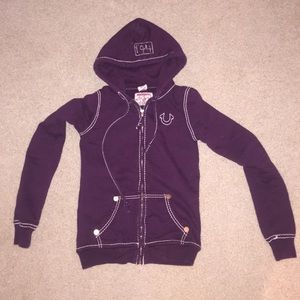 True religion zip up