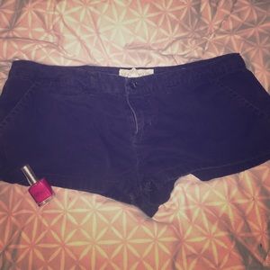 Navy blue Aeropostale shorts