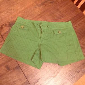 Juicy Couture Nautical Kelly Green Shorts