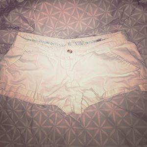 Aeropostale white shorts