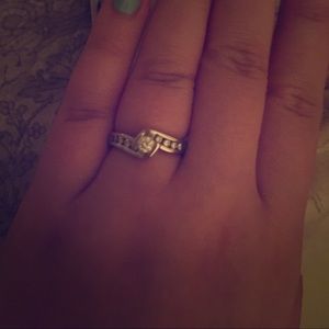 Engagement ring.