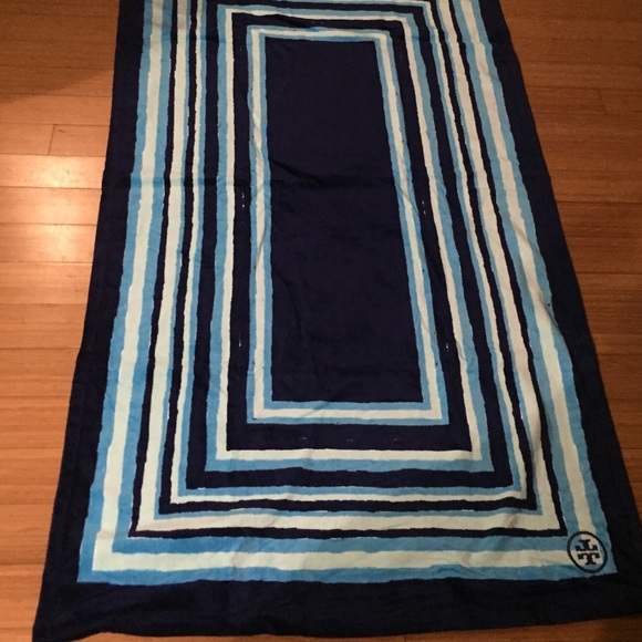tory burch beach towel