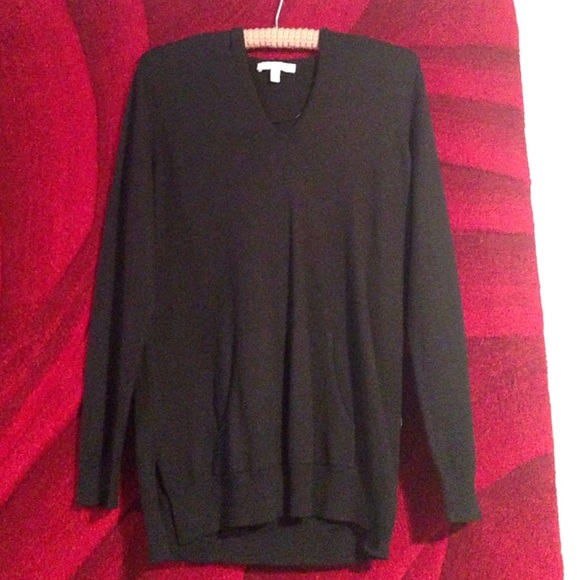 Hooded Black Sweater