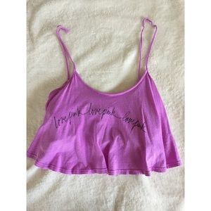 Love Pink Victoria's Secret Crop Top