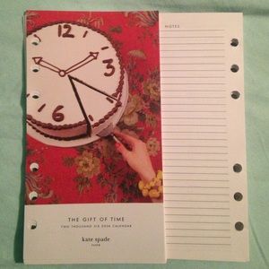 Kate Spade personal size planner inserts from 2006