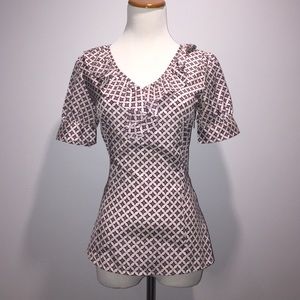 Banana Republic ruffle blouse