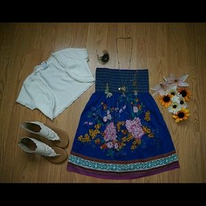 PRICE DROP 😫⬇💖Floral Strapless Forever 21 Dress