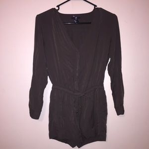 H&M Olive Green Shorts Jumper