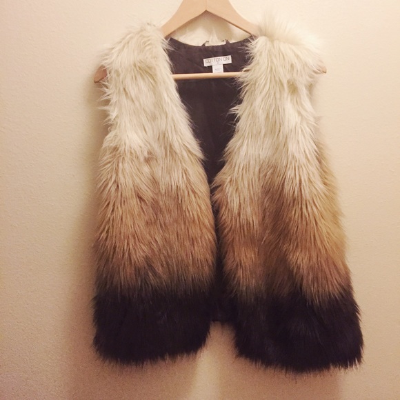 Cotton On Faux Fur Vest