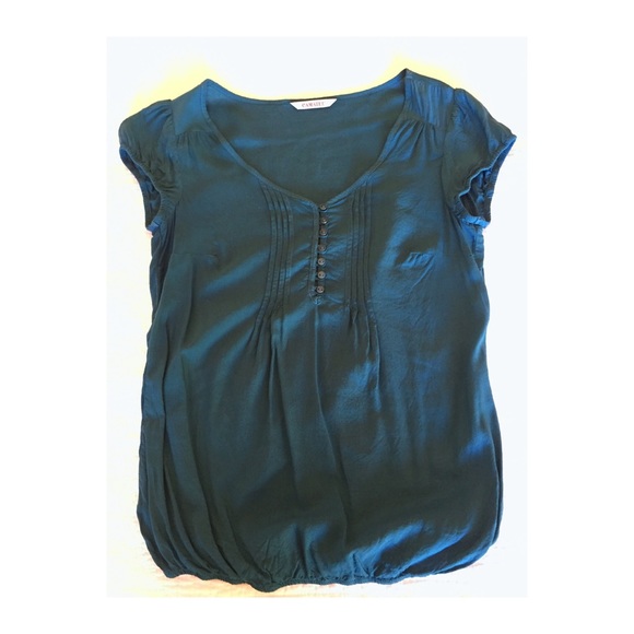 🍭 Parisian Teal Bubble Top - Picture 1 of 3