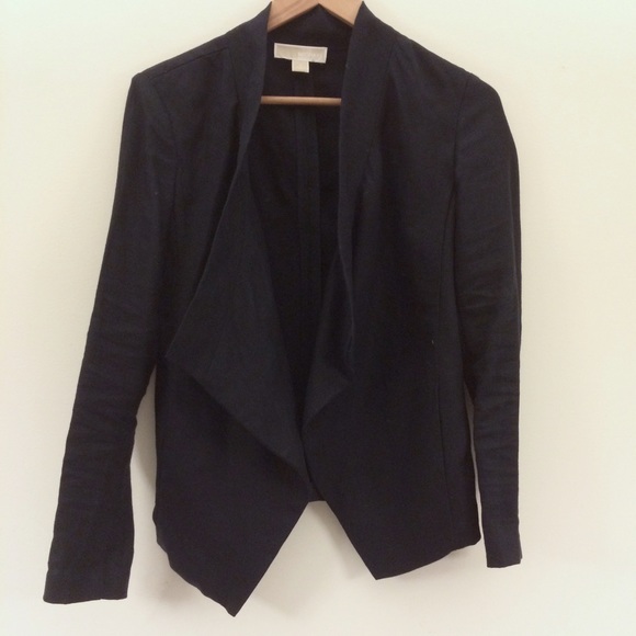Michael Kors Jackets & Blazers - Michael Kors navy waterfall blazer