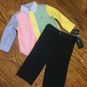Ralph Lauren baby boy outfit