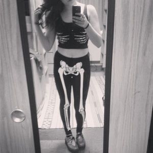 Skeleton Leggings