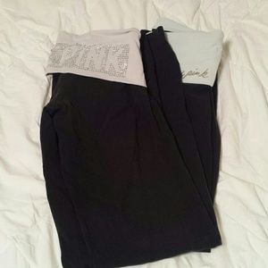 Victoria's Secrets Pink boot cut yoga pants