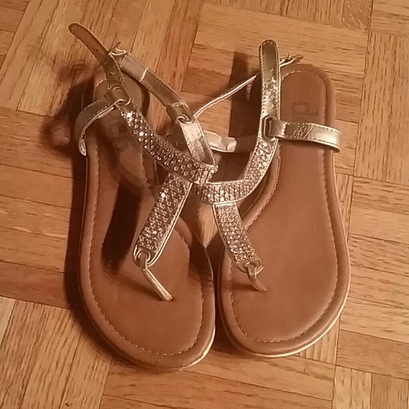 Gold Sandals
