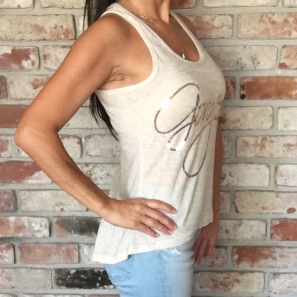 🎉Host Pick 🎉"Gorgeous" Cream Tank - Picture 2 of 3