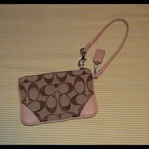 Coach wristlet