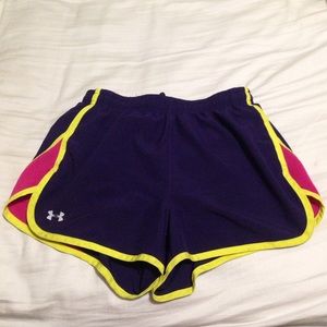 Under Armour running shorts (size SMALL)