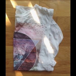 High-Low Leopard Shirt