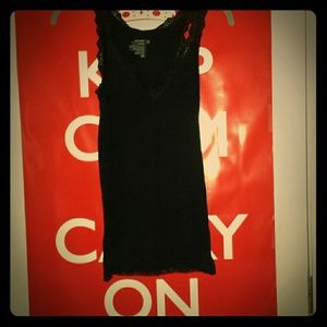 Lacy V Neck Tank!