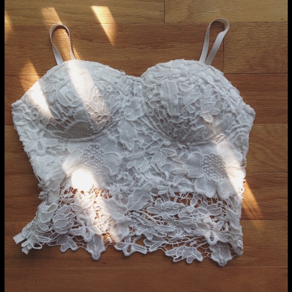 Floral Lace Crop Top