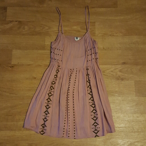 Roxy pink tribal dress