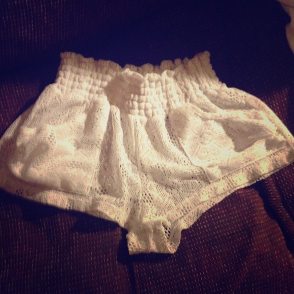 See through white shirts!